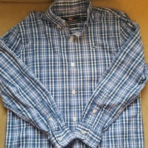 Boy's vineyard vines whale shirt